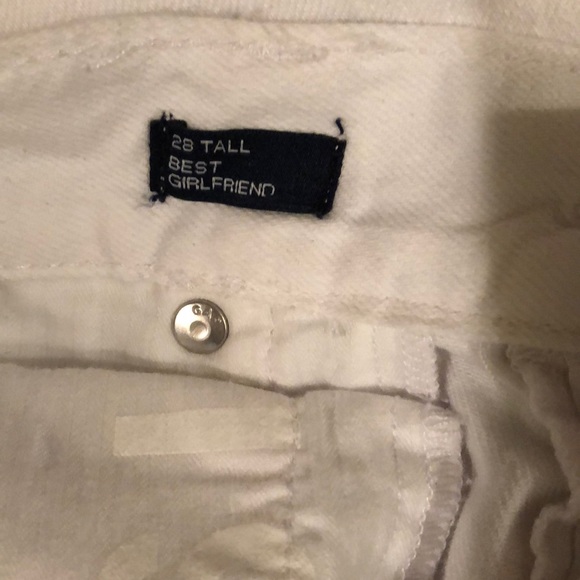 Gap tall girlfriend white jeans - Picture 5 of 6